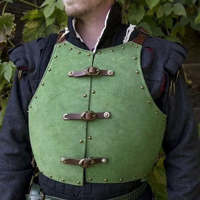 Epic Armoury 15. århundrede Brigandine, Grøn 1 Epic Armoury 15. århundrede Brigandine, Grøn