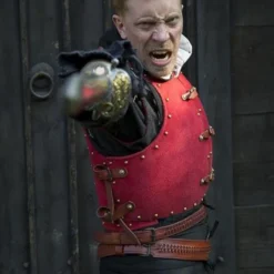 Epic Armoury 15. århundrede Brigandine, Rød -Celtic Web Merchant Store 15 arhundrede brigandine rod 4