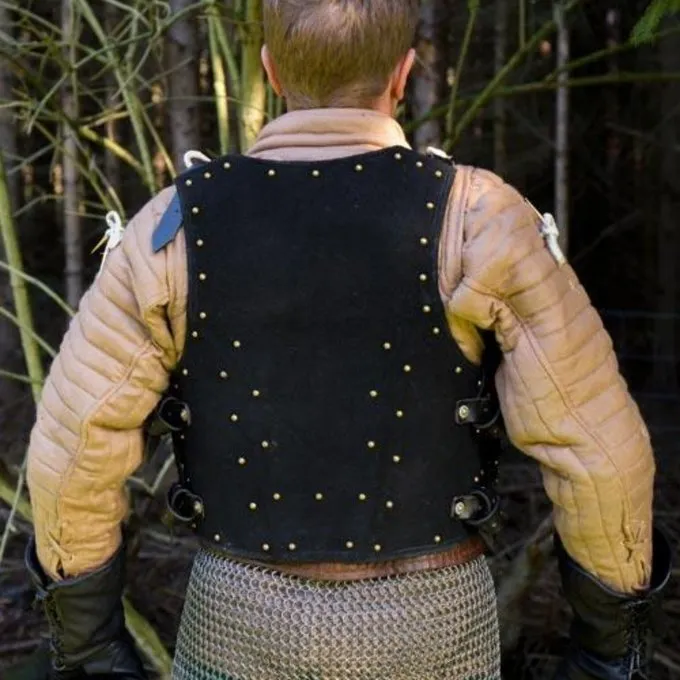 Epic Armoury 15. århundrede Brigandine, Sort 4 Epic Armoury 15. århundrede Brigandine, Sort - Billede 4