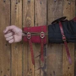 Epic Armoury 15. århundrede Stål-læder Armværn, Rød 9 Epic Armoury 15. århundrede Stål-læder Armværn, Rød -Celtic Web Merchant Store 15 arhundrede stal laeder armvaern rod 4