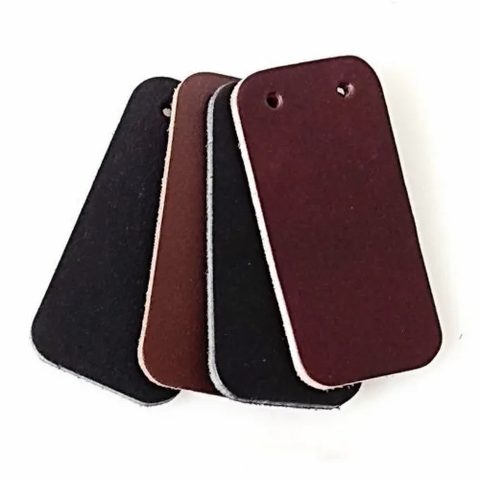 50x Crustlæder Indsnævre Rektangulært Stykke For Skala Rustning, Brun 1 50x Crustlæder Indsnævre Rektangulært Stykke For Skala Rustning, Brun