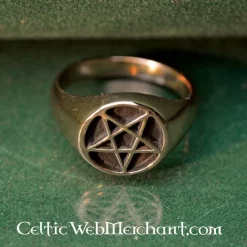 Bronze Pentagram Ring