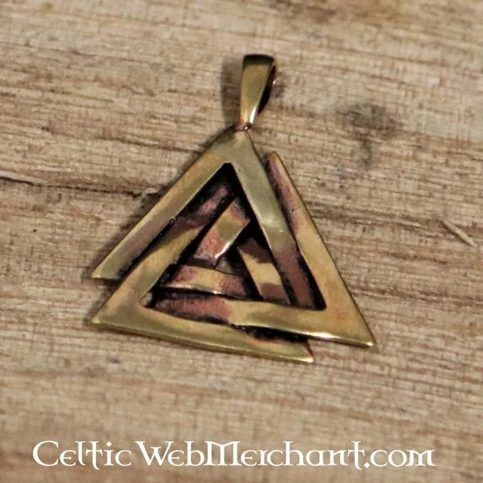 Bronze Valknut 2 Bronze Valknut - Billede 2
