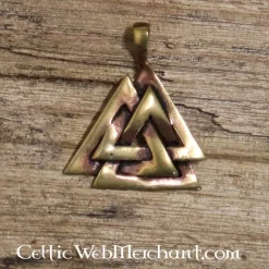 Bronze Valknut 7 Bronze Valknut -Celtic Web Merchant Store bronze valknut 3