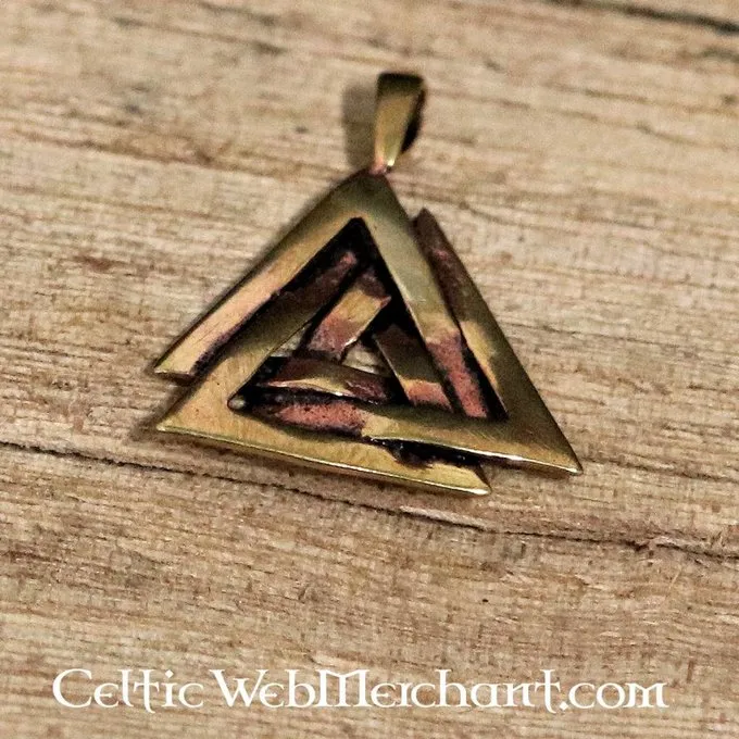 Bronze Valknut 1 Bronze Valknut