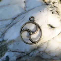 Celtic Sol Amulet, Bronze -Celtic Web Merchant Store celtic sol amulet bronze 2