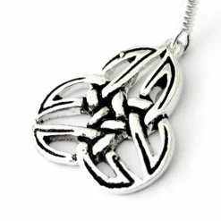 Celtic Trisquelion øreringe Mabinnogion, Forsølvede