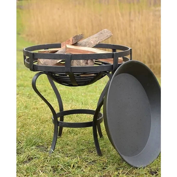 Deepeeka Fire Pit Med Jorden Plade, Ca.. 41 Cm 3 Deepeeka Fire Pit Med Jorden Plade, Ca.. 41 Cm - Billede 3