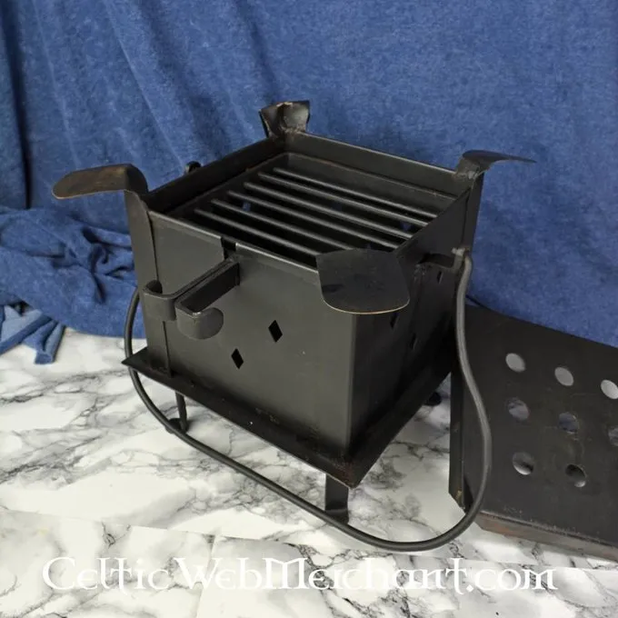 Fireplate Med Grill Og Kogeplader 3 Fireplate Med Grill Og Kogeplader - Billede 3