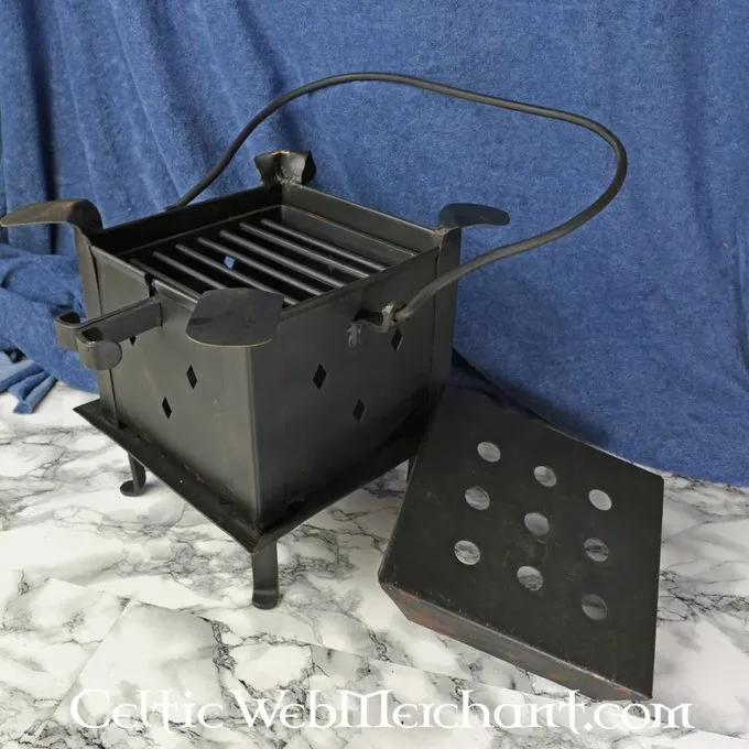 Fireplate Med Grill Og Kogeplader 4 Fireplate Med Grill Og Kogeplader - Billede 4