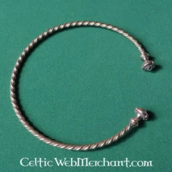 Galliske Snoet Torc -Celtic Web Merchant Store galliske snoet torc 2