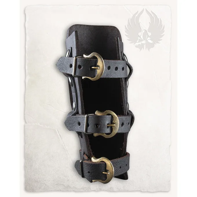 Mytholon Geralt Vambrace Til Kasteknive, Brune, Til Venstre 3 Mytholon Geralt Vambrace Til Kasteknive, Brune, Til Venstre - Billede 3