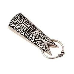 Gotland Fisk Hoved Vedhæng, Forsølvet