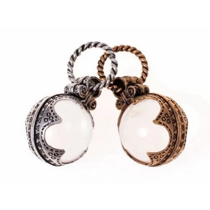 Gotland Viking Bjergkrystal L, Forsølvede 4 Gotland Viking Bjergkrystal L, Forsølvede - Billede 4