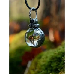 Gotland Viking Bjergkrystal M, Forsølvede -Celtic Web Merchant Store gotland viking bjergkrystal m forsolvede 4