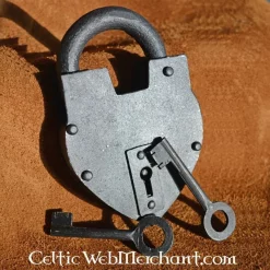 Deepeeka Historisk Hjerteformet Hængelås