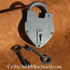 Deepeeka Historisk Hjerteformet Hængelås -Celtic Web Merchant Store historisk hjerteformet haengelas 4