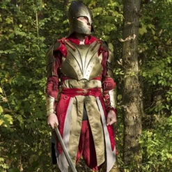 Epic Armoury Hjelm Illumine, Messingfarve -Celtic Web Merchant Store hjelm illumine messingfarve 2