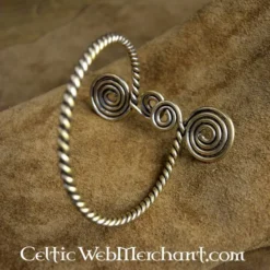 Keltisk øverste Armbånd Med Spiraler -Celtic Web Merchant Store keltisk overste armband med spiraler 2