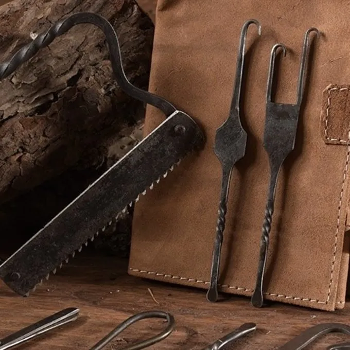 Kirurgi Sæt, 8 Stykker, Med Sag 3 Kirurgi Sæt, 8 Stykker, Med Sag - Billede 3