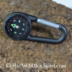 Kompas Med Karabinhage -Celtic Web Merchant Store kompas med karabinhage 3