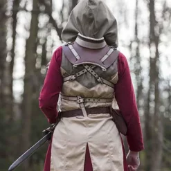 Celtic Web Merchant Store 30 Celtic Web Merchant Store -Celtic Web Merchant Store kvinde armor rogue brun beige 1