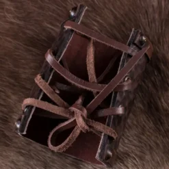 Deepeeka Læder Armbånd Hugin & Munin -Celtic Web Merchant Store laeder armband hugin munin 3