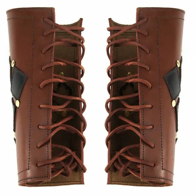 Leonardo Carbone Læder Armskinner Pius, Brun 2 Leonardo Carbone Læder Armskinner Pius, Brun - Billede 2