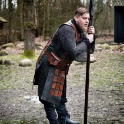 Epic Armoury Læder Brigandine Lang, Brun 9 Epic Armoury Læder Brigandine Lang, Brun -Celtic Web Merchant Store laeder brigandine lang brun 4