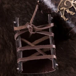 Deepeeka Læder Kriger Armbånd Celtic Sender Knocknagael, Par -Celtic Web Merchant Store laeder kriger armband celtic sender knocknagael pa 2