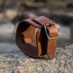 Epic Armoury Læder Manchet Armbånd -Celtic Web Merchant Store laeder manchet armband 3