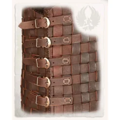 Mytholon Læder Rustning Ragur, Brown -Celtic Web Merchant Store laeder rustning ragur brown 5