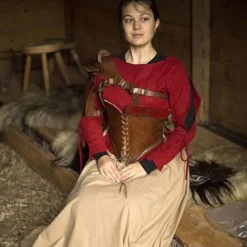 Epic Armoury Læder Skulder Rustning, Brun 8 Epic Armoury Læder Skulder Rustning, Brun -Celtic Web Merchant Store laeder skulder rustning brun 2