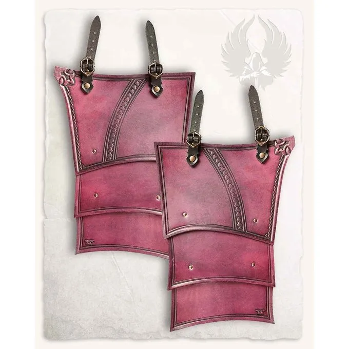 Mytholon Læder Tassets Antonius, Rød 1 Mytholon Læder Tassets Antonius, Rød