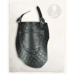 Mytholon Læder Tassets Gawain, Sort -Celtic Web Merchant Store laeder tassets gawain sort 2