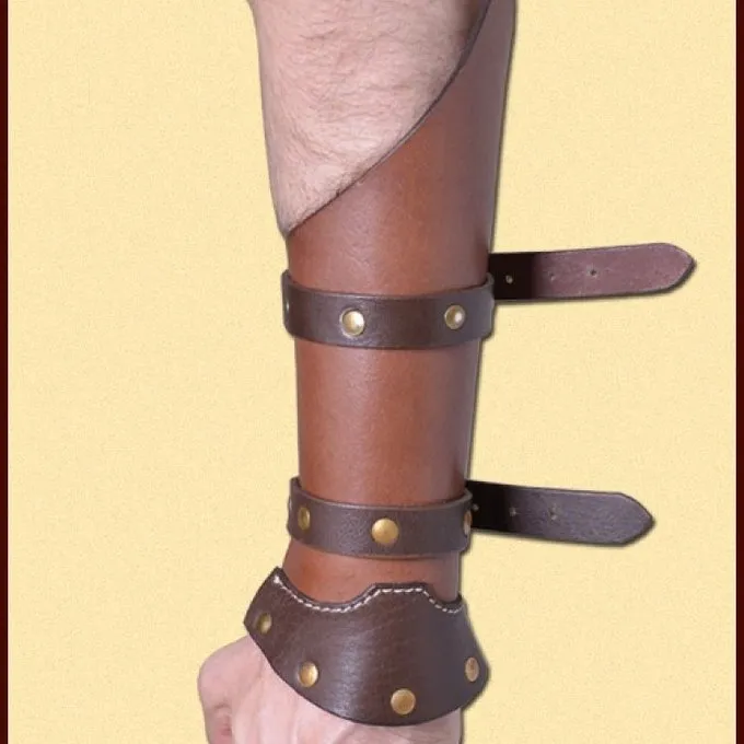 Deepeeka Læder Vambraces Knud 2 Deepeeka Læder Vambraces Knud - Billede 2