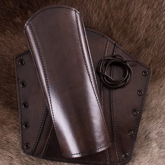 Deepeeka Læder Vambraces Sihtric 4 Deepeeka Læder Vambraces Sihtric - Billede 4