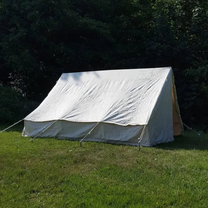 Lærred Hær Telt 3 X 3 M 2 Lærred Hær Telt 3 X 3 M - Billede 2