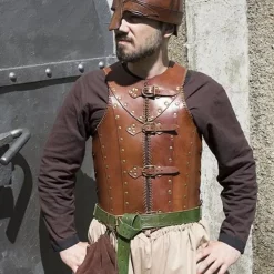 Epic Armoury LARP Brigandine, Brun