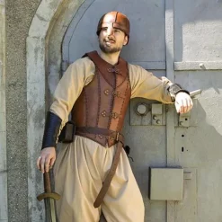 Epic Armoury LARP Læder Soldat Rustning, Brun 7 Epic Armoury LARP Læder Soldat Rustning, Brun -Celtic Web Merchant Store larp laeder soldat rustning brun 2