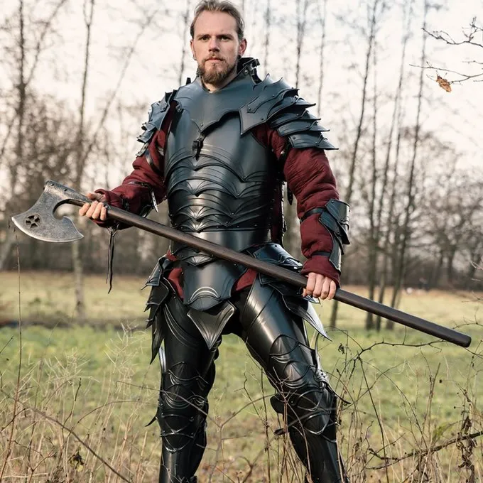 Mytholon LARP Rustning Dragomir Bronzed 3 Mytholon LARP Rustning Dragomir Bronzed - Billede 3