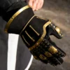 Epic Armoury Luksuriøse Timeglas Handsker, Sort-guld