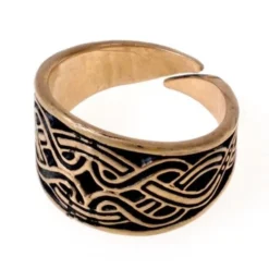 Magyar Ring Med Knude Motiv, Bronze