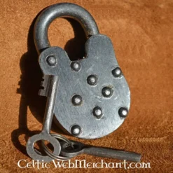 Deepeeka Medieval Hængelås Med To Nøgler -Celtic Web Merchant Store medieval haengelas med to nogler 3