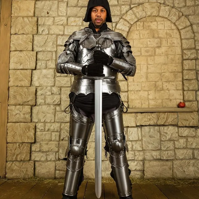 Mytholon Middelalder Ben Rustning Balthasar 5 Mytholon Middelalder Ben Rustning Balthasar - Billede 5