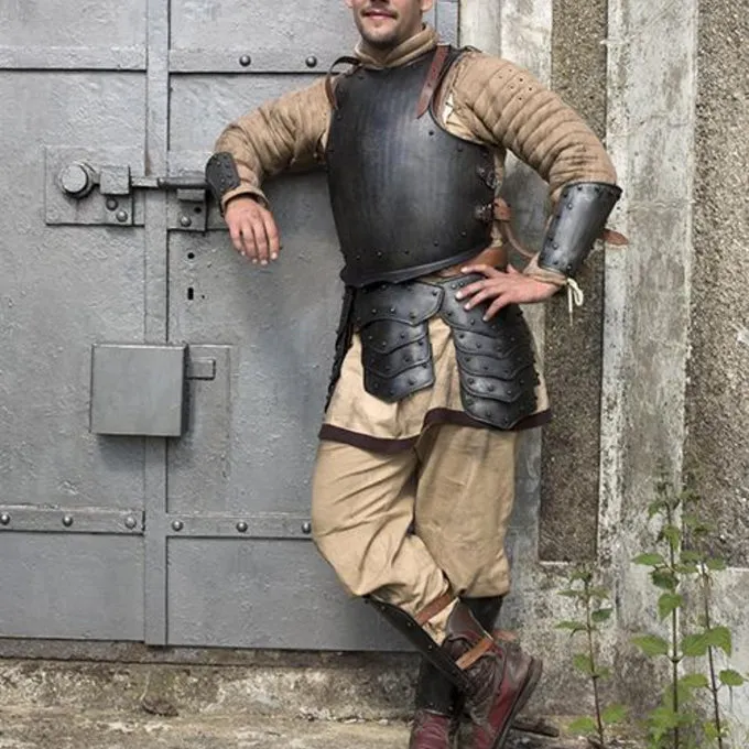 Epic Armoury Middelalderlig Cuirass Med Nitter, Patineret 2 Epic Armoury Middelalderlig Cuirass Med Nitter, Patineret - Billede 2