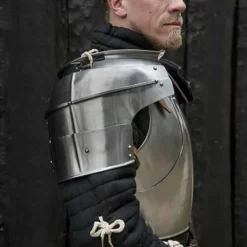 Epic Armoury Middelalderlige Pauldrons Milanese, Polerede 8 Epic Armoury Middelalderlige Pauldrons Milanese, Polerede -Celtic Web Merchant Store middelalderlige pauldrons milanese polerede 2