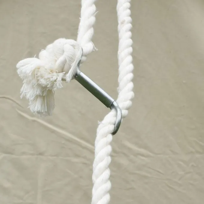 Middelaldertelt Herold 6 X 6 M, Naturlig 5 Middelaldertelt Herold 6 X 6 M, Naturlig - Billede 5