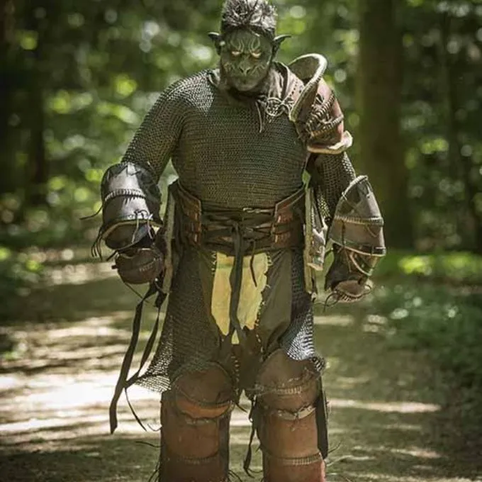 Epic Armoury Orc Bælte Brun 4 Epic Armoury Orc Bælte Brun - Billede 4