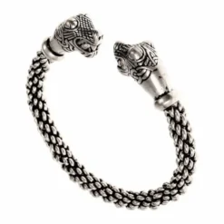 Oseberg Viking Armbånd S, Forsølvede -Celtic Web Merchant Store oseberg viking armband s forsolvede 4